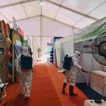 Setiap Hari Penyemprotan Disinfektan di lokasi Belitung Expo 2021