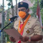 Kwarcab Pramuka Belitung Gelar Upacara Peringatan HUT ke-60 Pramuka
