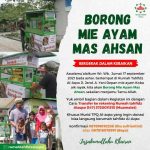 Berbagi/Bantu Ekonomi Warga, RTA Gelar Program Borong Mie Ayam Mas Ahsan