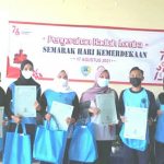 SMKN I Sijuk Serahkan Hadiah Lomba HUT RI ke 76 Tahun
