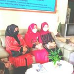 Ketua Tim penggerak PKK Kab. Wakatobi Kunjungi kantor KUKMPTK