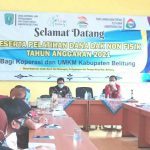 Wabup Belitung Beri Materi Motivasi Pelatihan bagi UMKM Belitung