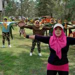 Promosikan Senam Tera Indonesia, STI Belitung Gelar Acara di Pantai Punai