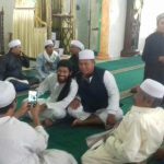 Ust Cupink Jadi Imam dan Sapa Jamaah Masjid Al-Mabrur Tanjungpandan
