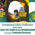 Ayo, Download Link Twibbon Dukung HAS Hanandjoeddin Jadi Pahlawan Nasional