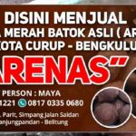 Di Tanjungpandan, Kini Tersedia Gula Merah Batok Asli Curup Bengkulu