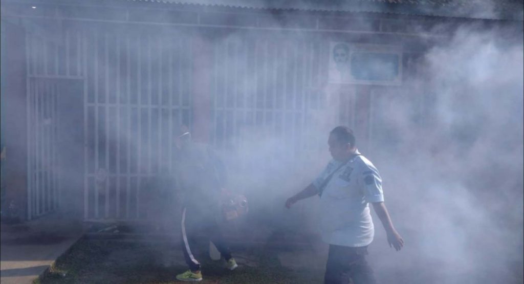 Cegah DBD, Lapas Tanjungpandan Gelar Kegiatan Fogging/Pengasapan 2 IMG 20220315 115614