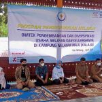 Di Suak Gual, Bimtek Pelatihan Ecoprint/Motivitas buat Nelayan/Keluarganya