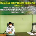 Kemenag Belitung Sosialisasi ke 109 Jemaah Calon Haji Belitung Tahun 2022