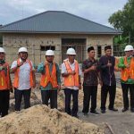 Peletakan Batu Pertama Balai Nikah & Manasik Haji Kecamatan Sijuk di Desa Sijuk