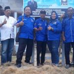 Ke DPC PAN Kecamatan Selat Nasik, DPD PAN Belitung Gelar Konsolidasi