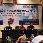 Pelatihan Kader Keamanan Pangan Desa tahun 2022 di BW Suite Hotel Tanjungpandan