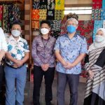 Deputi 3 Kantor Staf Presiden Kunjungi UMKM Batik HD Noto, Sijuk Kab. Belitung.