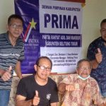 DPW Partai Prima Babel Tinjau & Silatuhrahmi ke Sekretariat DPK Partai Prima Kab. Beltim