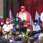 Wamenkumham RI Resmi Membuka Semarak Peringatan Hari Dharma Karya Dhika ke-77