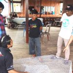 Evaluasi & Monitoring Bantuan Bubu Ikan Lipat kepada Nelayan Kalaju Di Desa Suak Gual