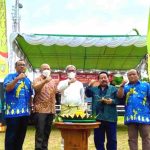 Dinas KUKMPTK Belitung Hadiri Harkopnas ke 75 di Lapangan Yagor, Desa Kurnia Jaya Manggar