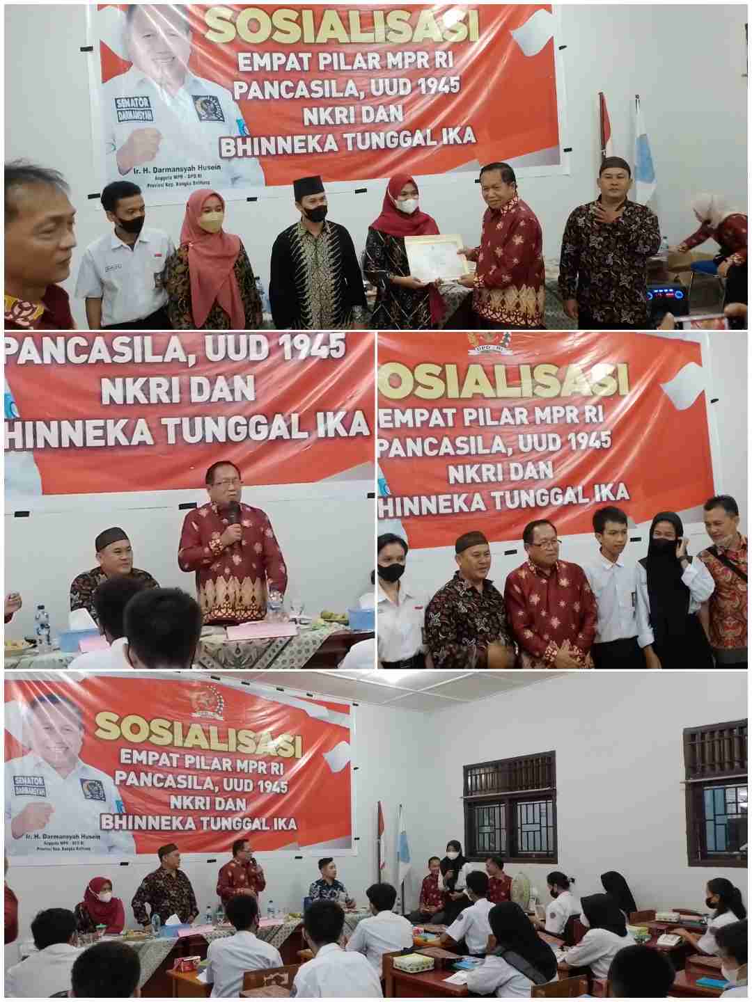 Anggota DPD RI Ir. H. Darmansyah Husein Gelar Sosialisasi 4 Pilar Kebangsaan di SMK Yaperbel 2 Tanjungpandan 3 IMG_20220814_041040