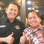 Kebersamaan Senator BABEL Ir. H.Darmansyah Husein dengan Ketua MPR RI Bambang Soesatyo
