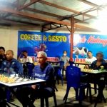 Coffe & Resto Pujok Kulong Minyak Bekerjasama Percasi Beltim Adakan Turnamen Catur