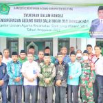 Tasyakuran Penggunaan Gedung Baru  Balai Nikah dan Manasik Haji Kantor Urusan Agama (KUA) Kec.Sijuk Kab.Belitung