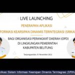 Di Ruang Rapat Pemkab Belitung, Bupati Belitung Melaunching Srikandi Versi Live