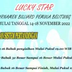 Lucky Star Billiard Kembali Menyelenggarakan Ajang 9 Ball Tournament billiard khusus pemula