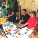 Senator Babel Ir. H Darmansyah Husein ke Warkop Udin dan Pantau Aktivitas Kegiatan Warga di Pasar Tanjungpandan