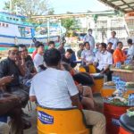 PPN Tgpandan Gelar Silatuhrahmi dengan nelayan, pemilik kapal dan nahkoda kapal, di Dermaga TPI Higienis PPN Tanjungpandan