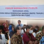 Ini Masukan dan Saran LAMBEL Terkait Acara Forum Konsultasi Publik Rancangan  Awal RKPD Kabupaten Belitung Tahun 2024 digelar di Kantor Bappeda 