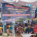 Diikuti 23 Peserta dari Sekolah Dasar di Tanjungpandan, SMP Yaperbel Tanjungpandan Menggelar Kegiatan Lomba Senam Bedincak