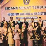 Drs. Masdar Nawawi M.M Ikuti Yudisium Sarjana & Magister STIE PERTIBA Periode I Tahun 2023