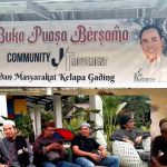 Buka Puasa Bersama Community JT Movement dan Masyarakat Kelapa Gading di Kediaman Posko Junaidi Tamin