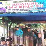Dihadiri Pj. Gubernur Babel, Maras Taun dan Halal Bihalal Di Rumah Kediaman Muktie Maharif (Ketua Forum Kedukunan Adat Belitong) di Dusun Ulim, Lassar, Kec Membalong
