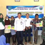 Pertama Di Kecamatan Tanjungpandan pada Bulan Mei, Pemdes Air Ketok Salurkan BLT-DD