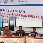 60 Peserta Nelayan Ikuti Sosialisasi Peraturan Pengelolaan Kawasan Konservasi Perairan Belitung