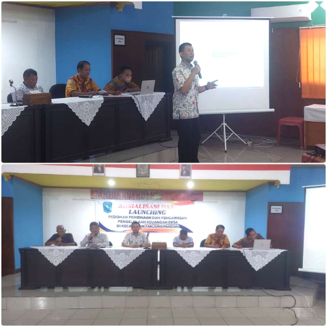 Kecamatan Tanjungpandan Lakukan Sosialisasi dan Launching Pedoman Pembinaan dan Pengawasan Pengelolaan Keuangan Desa 2 IMG_20230609_083715