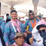 Update Per 10 Juni 2023, Jamaah Haji Belitung yang tergabung dalam Kloter 8 /PLM Ziarah ke Raudha di Masjid Nabawi Madinah.