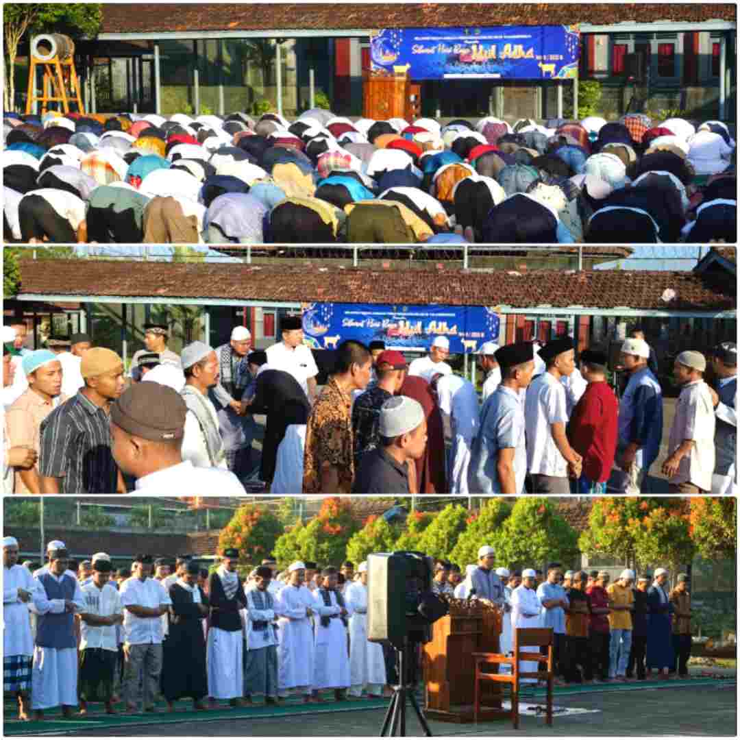 Rayakan Idul Adha, WBP Bersama Petugas Lapas Tanjungpandan Potong Hewan Kurban 2 IMG_20230630_085726