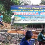 Mohon Dukungan dan Restu dari Masyarakat, Mussolla Al-Amin yang Berlokasi di Kawasan Jalan Sijuk Desa Air Merbau Kini Mulai Dibangun