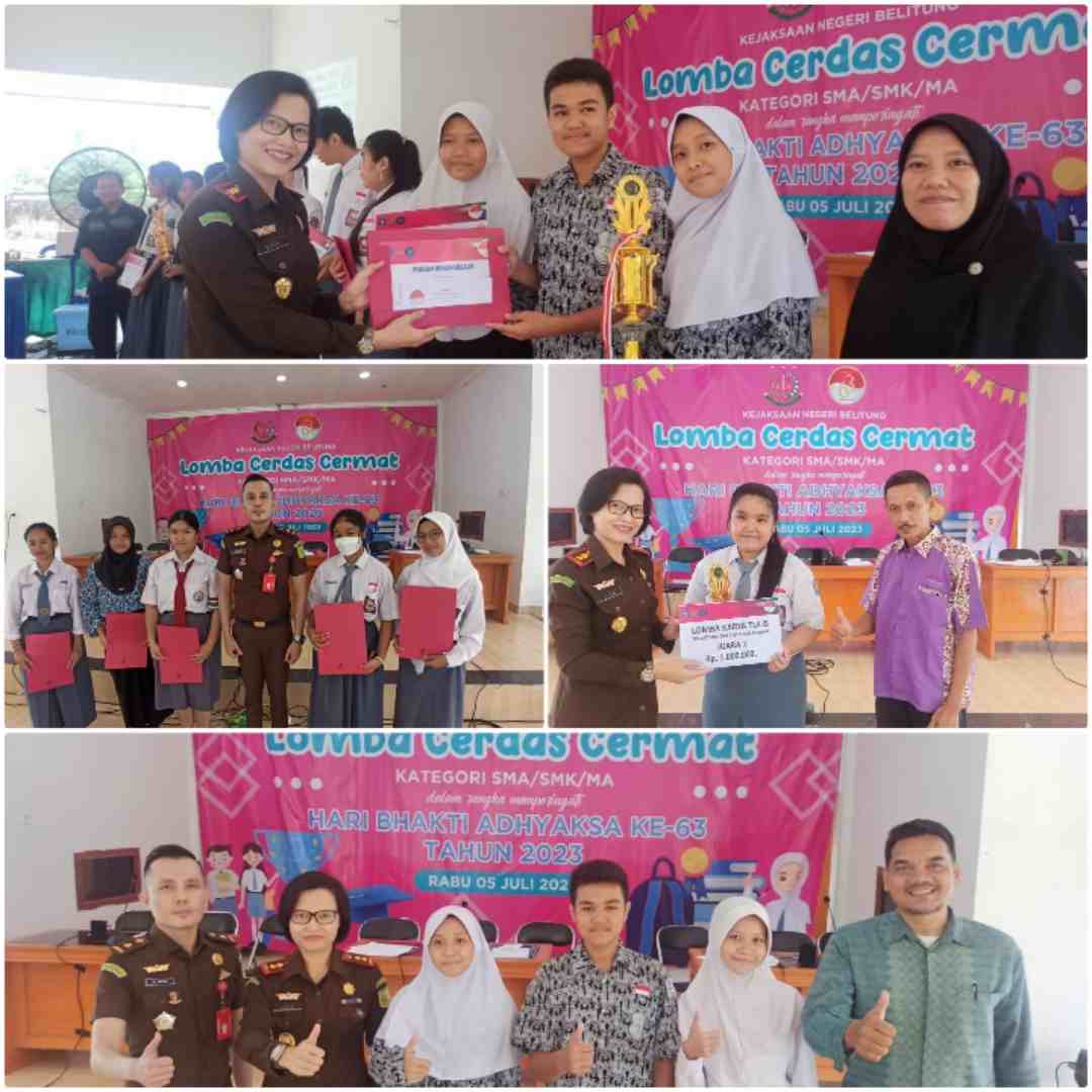Dalam Rangka Memperingati HBA ke-63, Kejaksaan Negeri Belitung Gelar Lomba Cerdas Cermat 4 IMG_20230705_164117