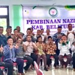 BWI Perwakilan Babel dan BWI Perwakilan Belitung Lakukan Pembinaan Nazir wakaf se-kecamatan Membalong.
