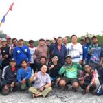 Dihadiri Senator Babel Ir. H. Darmansyah Husein, Lomba Merabak Kerisi De Baro bersama Forum Nelayan Baro