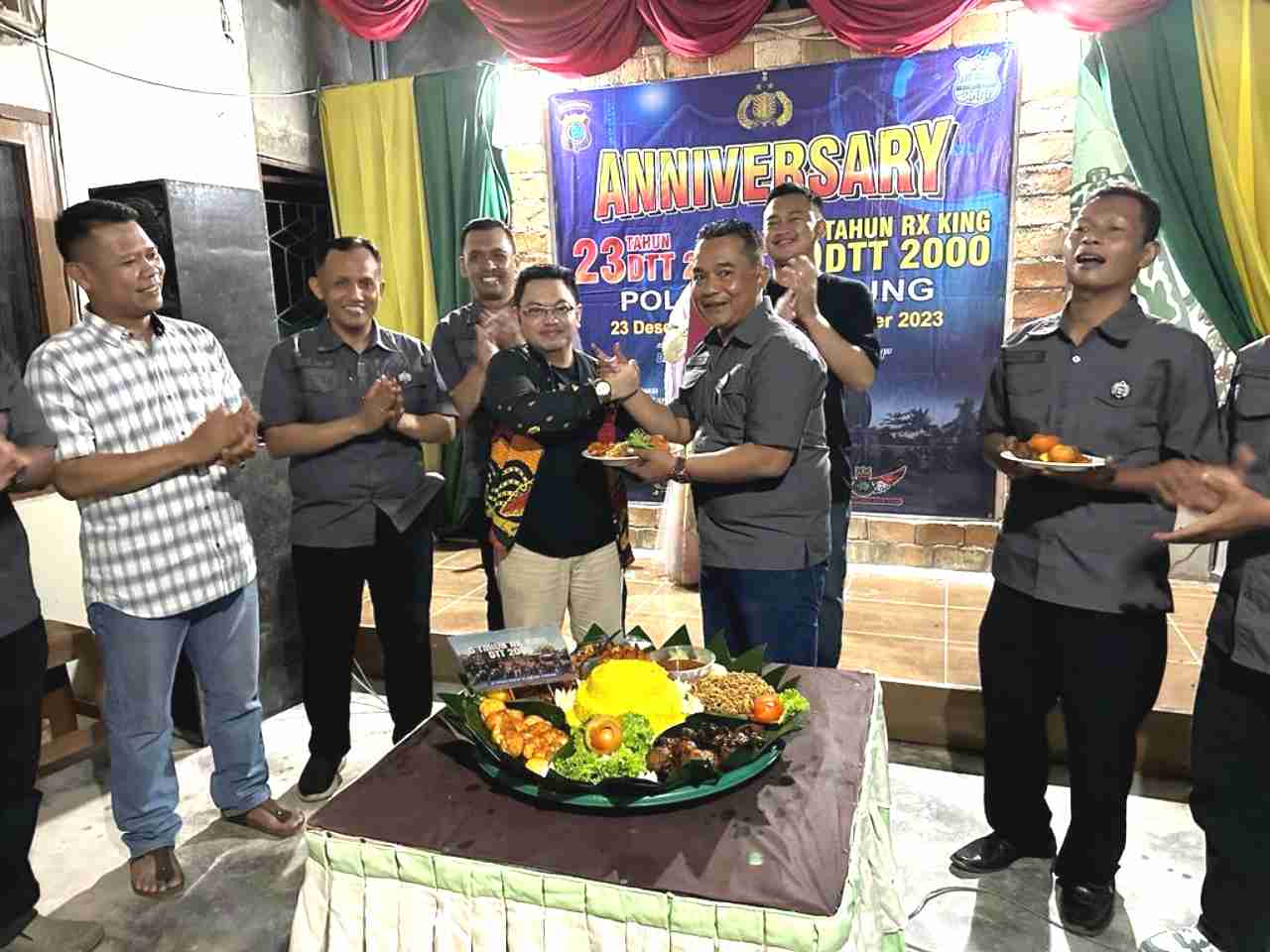 DTT 2000 Polres Belitung Gelar Syukuran dalam Rangka Anniversary 23 Tahun Pengabdian Sekaligus 5 tahun Rx King DTT 2000 6 IMG 20231222 222500