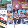 Pj. Bupati Belitung Lakukan Pelepasan Logistik Pemilu 2024 Kabupaten Belitung untuk di Tempat TPS Wilayah Kepulauan