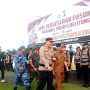 Kapolres Belitung Gelar Apel Pergeseran Pasukan Personel Dalam Rangka Pengamanan TPS Pemilu 2024