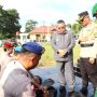 Gelar Apel Pergeseran Pasukan: Kesiapan Polres Beltim Jaga Kelancaran Pemilu 2024