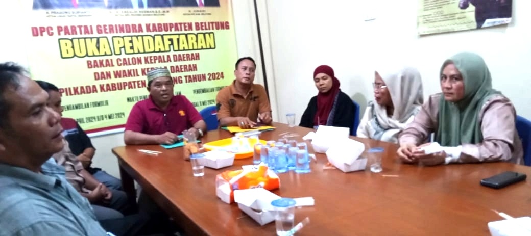 Memenuhi Aspirasi Masyarakat Bangka Belitung, Hellyana SH Ambil Formulir Bakal Calon Wakil Gubernur Bangka Belitung di Kantor DPC Partai Gerindra Kabupaten Belitung 2 IMG 20240511 015426