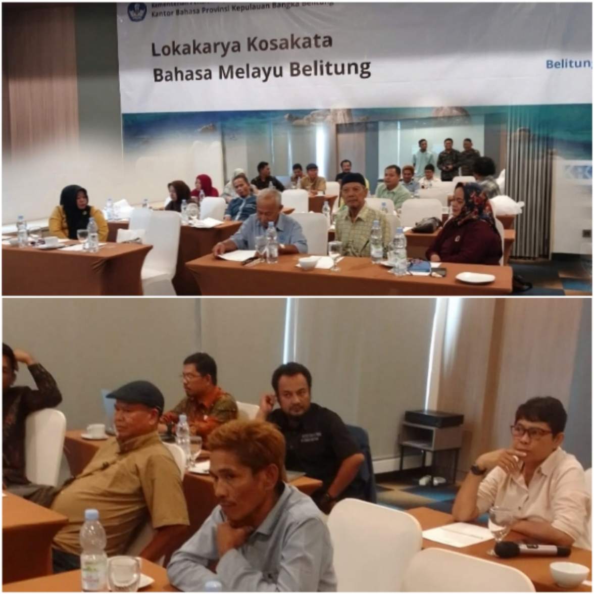 Dihadiri Lembaga Adat Melayu Belitung dan Beltim, Kantor Bahasa Provinsi Kepulauan Bangka Belitung Gelar Lokakarya Kosakata dan Budaya: Revitalisasi Bahasa Melayu Belitung 2 IMG 20240621 131123