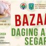 Sabtu, 26 Oktober 2024, Bazar Daging Ayam Segar : Wujud Nyata Ketahanan Pangan di Desa Perawas